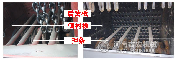 箱式破碎機內部結構